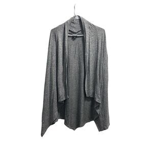 Daytrip Size Medium (M) Grey Swing Wrap Open Front Cardigan